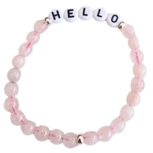 Hello Bead Bracelet