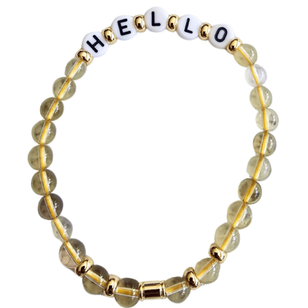 Hello Bead Bracelet - Image 6