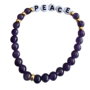 Peace Bead Bracelet