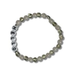 Hello Bead Bracelet